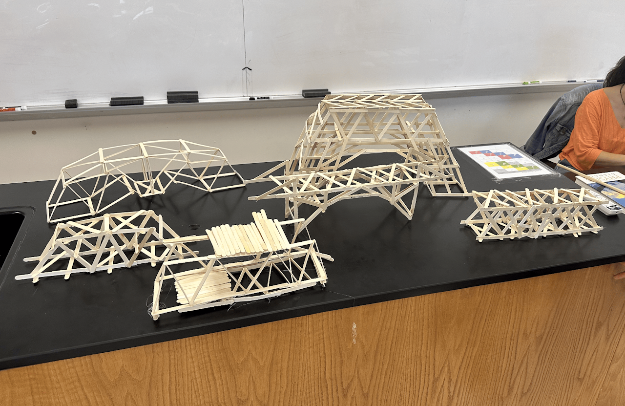 2025 Popsicle Stick Bridge