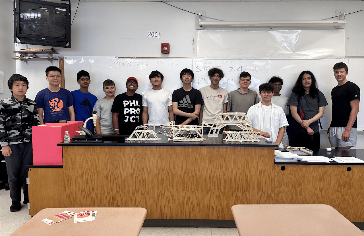 2025 Popsicle Stick Bridge